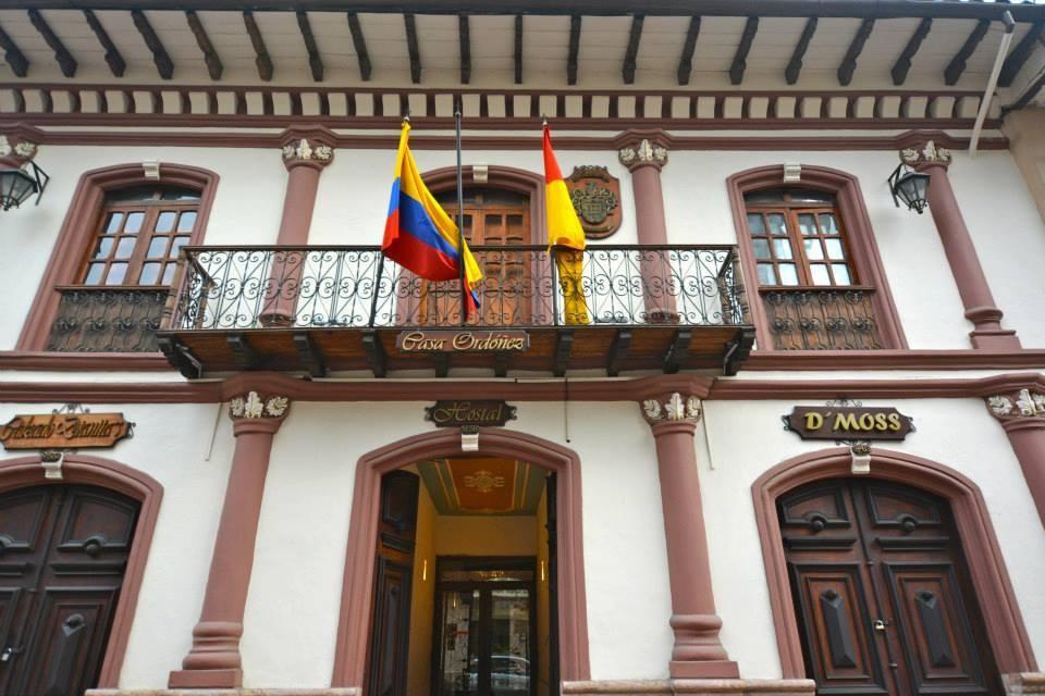 Hotel Casa Ordonez Cuenca Exterior foto